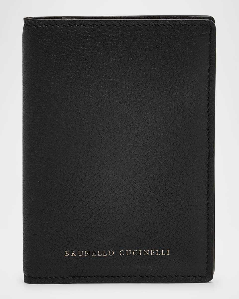 Flap Leather Card Holder